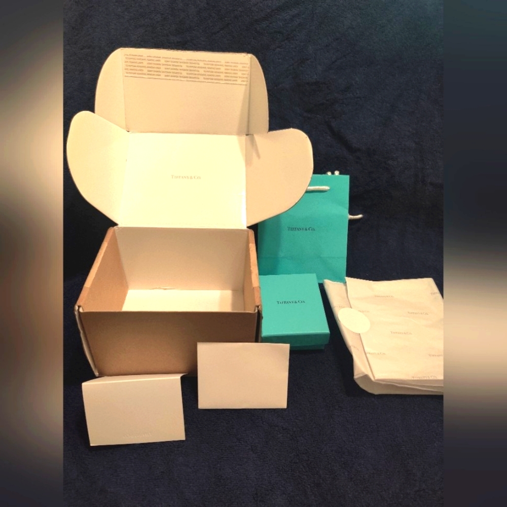 Tiffany & Co. Full Gift Set Box Bag